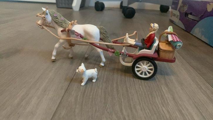 Schleich sulky, Huis en Inrichting, Woonaccessoires | Droogbloemen, Gebruikt, Ophalen of Verzenden