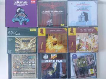 40 Cd´s met opera en operette  beschikbaar voor biedingen