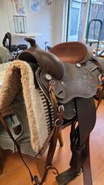 Westernzadel voor groot/rond paard, trekpaard, shire, tinker, Dieren en Toebehoren, Ophalen, Gebruikt, Western