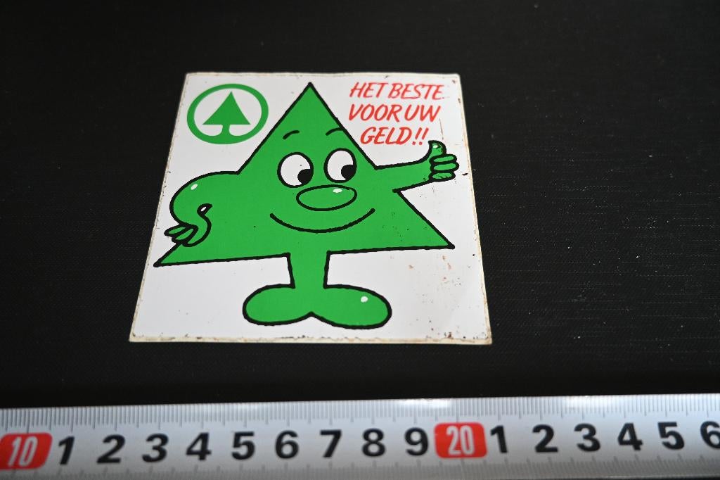 sticker Supermarkt SPAR Het beste voor uw geld !! PMB2128, Verzamelen, Ophalen, Zo goed als nieuw