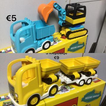 Duplo voertuigen beschikbaar voor biedingen