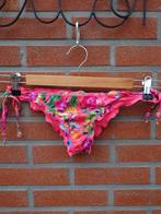 zomer ibiza boho roze bikini broekje maat S H&M, H&M, Ophalen of Verzenden, Zo goed als nieuw, Roze