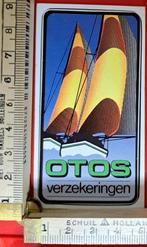 Vintage sticker zeilboot zeilen OTOS verzekeringen, Verzamelen, Overige typen, Ophalen of Verzenden, Zo goed als nieuw