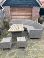 Loungeset, Tuin en Terras, Tuinsets en Loungesets, Wicker, Gebruikt, Loungeset, Ophalen