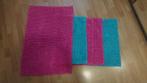 5 ikea badmatjes blauw en roze, Ophalen of Verzenden, Gebruikt, Blauw, Badmat