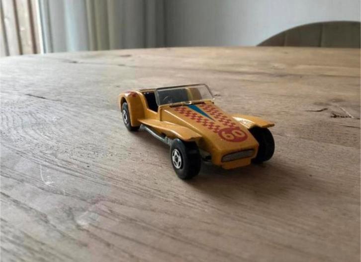 Matchbox Lotus Super Seven nr. 60 (1971) – Lesney – 1:64, Hobby en Vrije tijd, Modelauto's | Overige schalen, Zo goed als nieuw