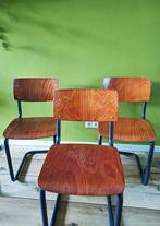 Ahrend de Cirkel stoelen 8 stuks, Huis en Inrichting, Ophalen, Gebruikt, Bruin