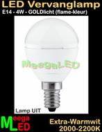 LEDlamp E14 - 4W Paulmann "Flame" Extra Warmwit 2000K, Nieuw, LEDvervanglamp, Ophalen of Verzenden, Led-lamp