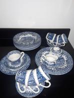 Engels blauw Royal Tudor serviesdelen, Verzenden