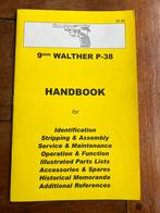 Handboek Walther P-38 pistool schieten onderhoud gebruik, Verzamelen, Ophalen of Verzenden, Landmacht, Nederland