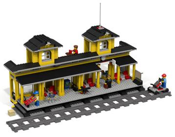 Lego Train Station (7997) + XL MOC beschikbaar voor biedingen