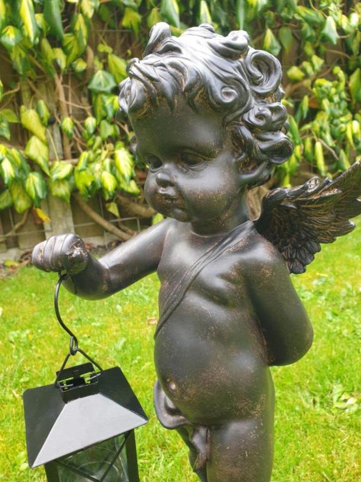 kandelaar , engel, Huis en Inrichting, Woonaccessoires | Kandelaars en Kaarsen, Nieuw, Kandelaar, 25 tot 50 cm, Kunststof, Overige kleuren