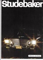 Studebaker 1964 folder brochure (ST64), Verzenden, Zo goed als nieuw, Overige merken