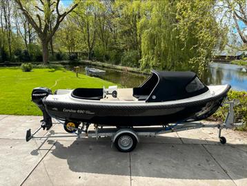 Corsiva 490 classic Met Trailer Mercury 15 pk 4 Takt buiskap beschikbaar voor biedingen