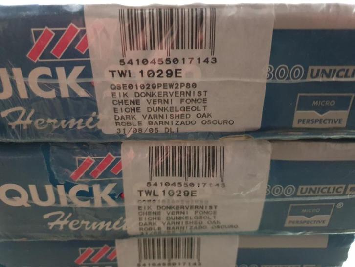 Verschillende soorten QUICK STEP laminaat (rest), Huis en Inrichting, Stoffering | Vloerbedekking, Nieuw, Laminaat, Ophalen of Verzenden