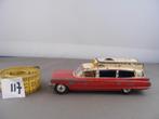 1962 cadillac superior ambulance, corgi toys 437 1/43 (117), Ophalen of Verzenden, Gebruikt, Auto, Corgi