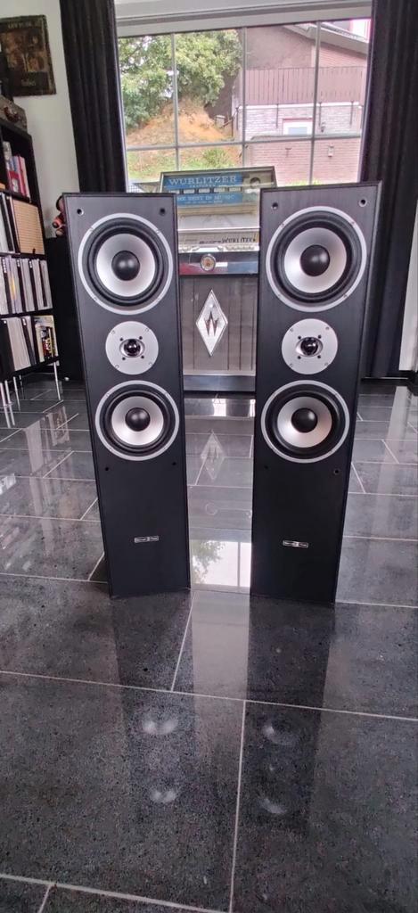 Luidsprekers Bennett & Ross, Audio, Tv en Foto, Luidsprekers, Zo goed als nieuw, Front, Rear of Stereo speakers, 120 watt of meer