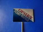 Speldje van OPHEY penny-wafels, Verzamelen, Speldjes, Pins en Buttons, Verzenden, Zo goed als nieuw, Merk, Speldje of Pin