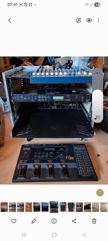 Mengpaneel custom made flightcase kabels effecten etc. beschikbaar voor biedingen