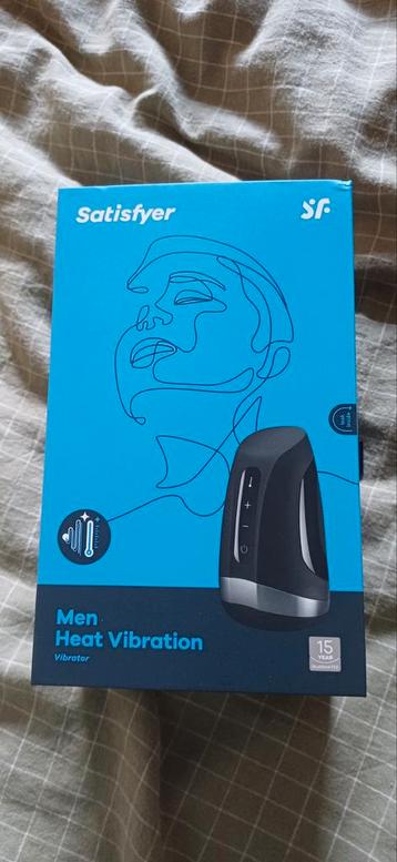 Men heat vibratie satisfyer nieuw in de doos beschikbaar voor biedingen