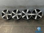 Originele Volvo R-Design 18 inch zwarte velgen 5x108, Auto-onderdelen, Banden en Velgen, 18 inch, Gebruikt, Velg(en), Ophalen of Verzenden