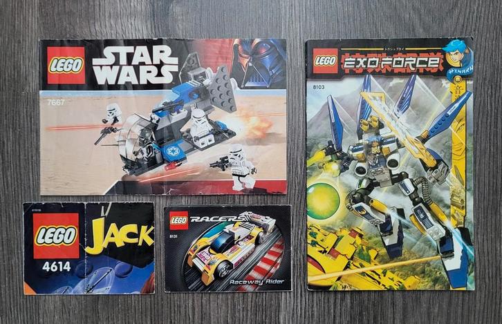 Party LEGO Instructieboekjes (Star Wars, Exo-force, ect), Kinderen en Baby's, Speelgoed | Duplo en Lego, Gebruikt, Lego, Ophalen of Verzenden