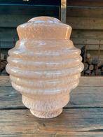 Rose Clichy lampenglas ,vintage, Huis en Inrichting, Lampen | Lampenkappen, Ophalen of Verzenden, Zo goed als nieuw, Minder dan 25 cm