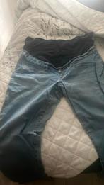 Zwangerschaps broek, Kleding | Dames, Blauw, Maat 46/48 (XL) of groter, Ophalen of Verzenden, Gedragen