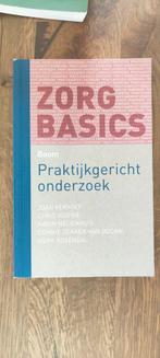 Zorgbasics Praktijkgericht onderzoek Boom uitgevers 2016, Boeken, Ophalen of Verzenden, Beta, Nieuw, HBO