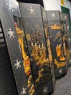 6 Delig origineel chinees kamerscherm, Ophalen, Gebruikt