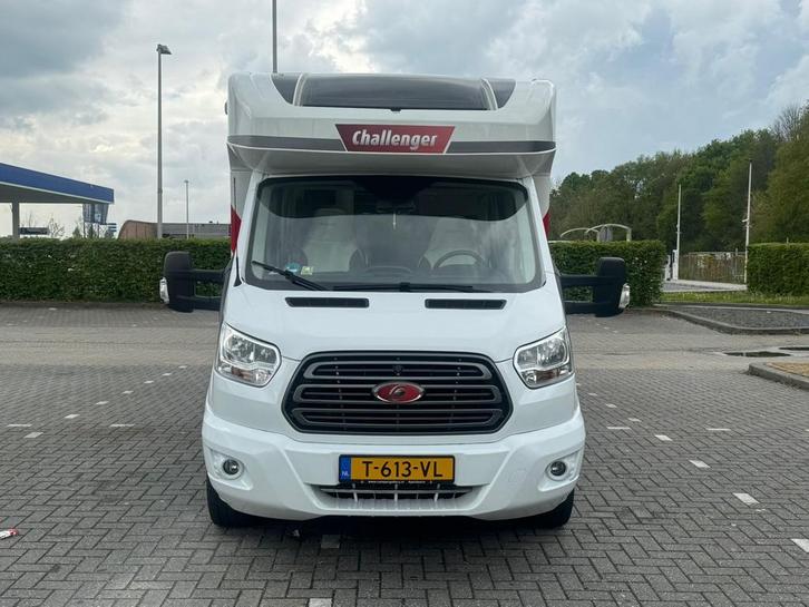 Ford Challenger 288 EB - Queensbed, Hefbed, Garage, 2018, Caravans en Kamperen, Campers, Particulier, tot en met 4, Alkoof, Challenger