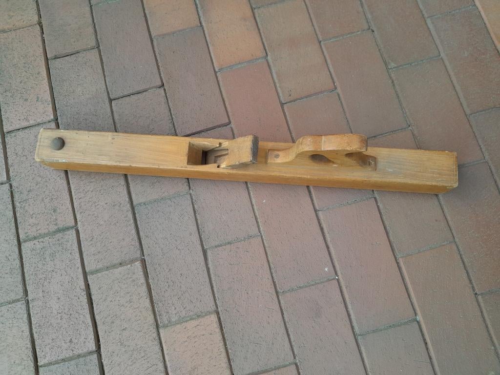 Oude handschaaf 80 cm lang, Antiek en Kunst, Antiek | Gereedschap en Instrumenten, Ophalen of Verzenden