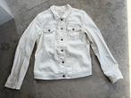Maison Scotch jeansjack OFF WHITE, mt XL 2% elastaan, zgan, Ophalen, Wit, Maat 42/44 (L), Maison Scotch