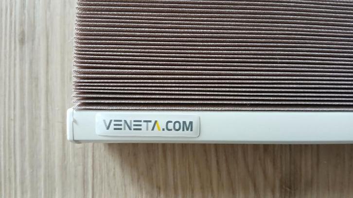 VENETA PLISSE GORDIJNEN, Huis en Inrichting, Stoffering | Gordijnen en Lamellen, Zo goed als nieuw, 200 cm of meer, 200 cm of meer