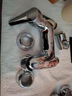 Badmengkraan - Chroom, Doe-het-zelf en Verbouw, Sanitair, Ophalen of Verzenden, Gebruikt, Chroom, Bad