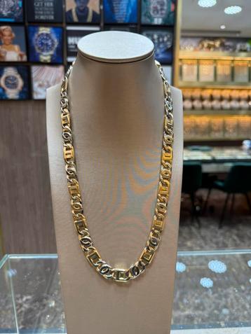 18KT Goud - 143.7 Gram - Ketting - TIJGEROOG beschikbaar voor biedingen