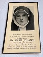 Leonarda J.J. Koonings Woensel 1946 Schijndel, Ophalen of Verzenden, Bidprentje