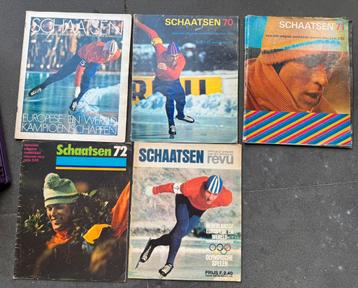5x schaatsen, speciale uitgave nieuwe revu beschikbaar voor biedingen