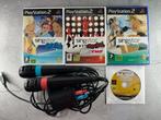 Singstar Microfoons en Games Playstation 2 (PS2), Vanaf 3 jaar, Gebruikt, Ophalen of Verzenden, 3 spelers of meer