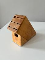Zwilling messenblok hout, Huis en Inrichting, Keuken | Keukenbenodigdheden, Ophalen of Verzenden, Gebruikt