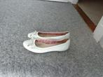witte damesballerina's van Geox, maat 41, Wit, Gedragen, Ballerina's, Ophalen of Verzenden
