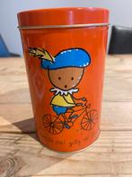 Vintage pepernoten blik Blokker met liedje, Diversen, Sinterklaas, Ophalen, Zo goed als nieuw