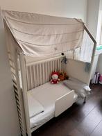 Stokke Home bed + tent + side protection + matras + commode, Kinderen en Baby's, Ledikant, Gebruikt, Ophalen