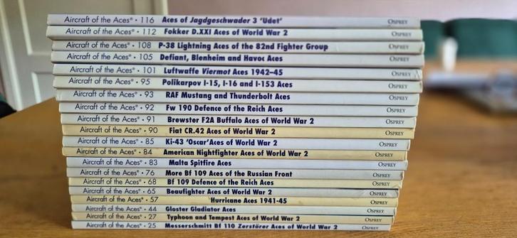 Osprey - Aircraft of the Aces, Boeken, Oorlog en Militair, Gelezen, Luchtmacht, Tweede Wereldoorlog, Ophalen of Verzenden