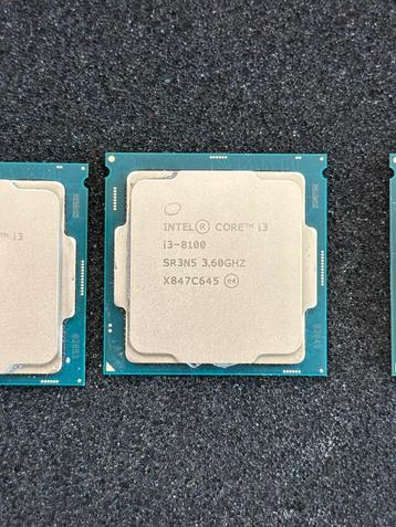 Intel Core i3 8100 | 17 stuks beschikbaar beschikbaar voor biedingen