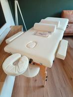 Massage tafel, opklapbaar. Compleet met kussens en steunen, Ophalen, Zo goed als nieuw, Massagetafel