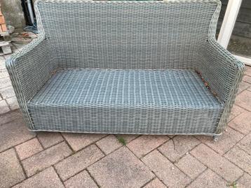 Tuinbank wicker beschikbaar voor biedingen