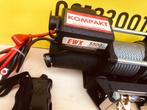 Elektrische lier 12 volt 2,5 ton KOMPAKT 14mtr kabel 7,2mm, Verzenden, Nieuw