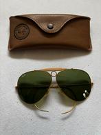 Vintage RayBan Aviator Shooter - Groene glazen, Zonnebril, Ophalen of Verzenden, Zo goed als nieuw, Ray-Ban