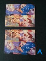 Nederland A-B Kerstzegels blokken 1996 postfris per foto bie, Ophalen of Verzenden, Na 1940, Postfris